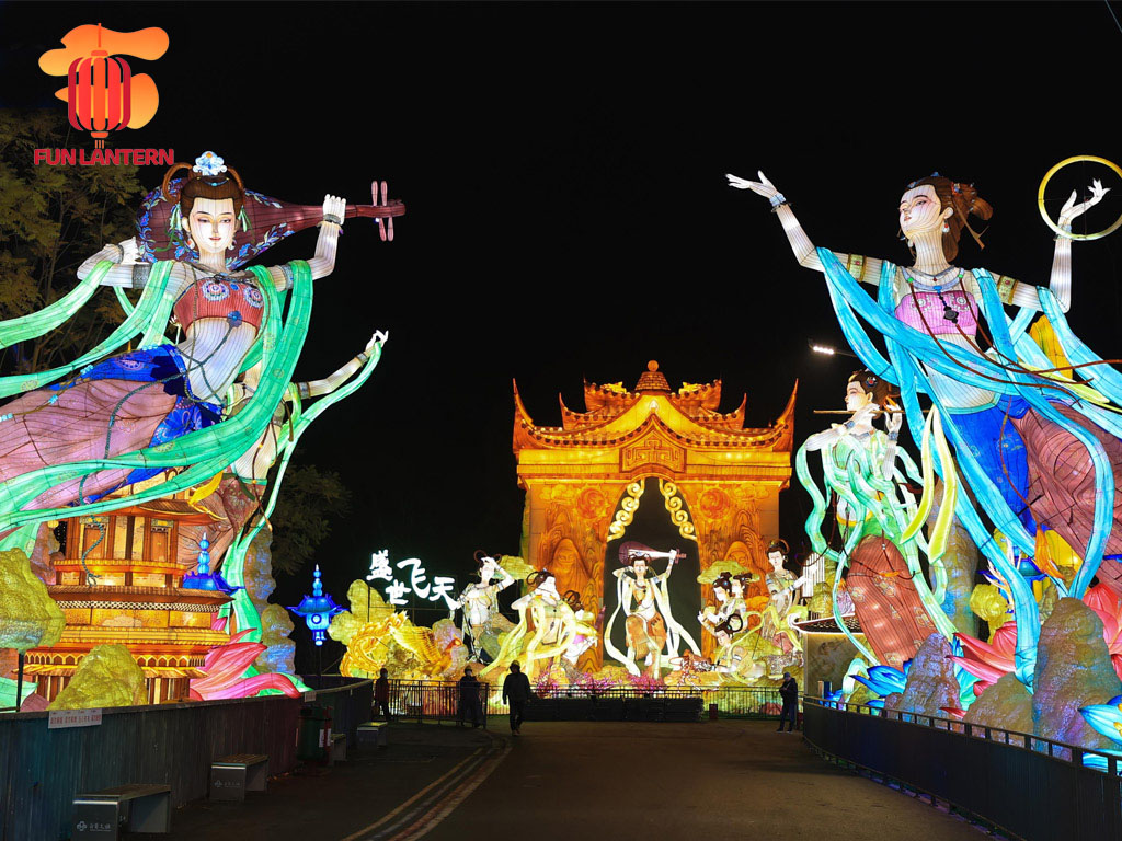 Chinese Lanterns Festival for The Winter Holiday 