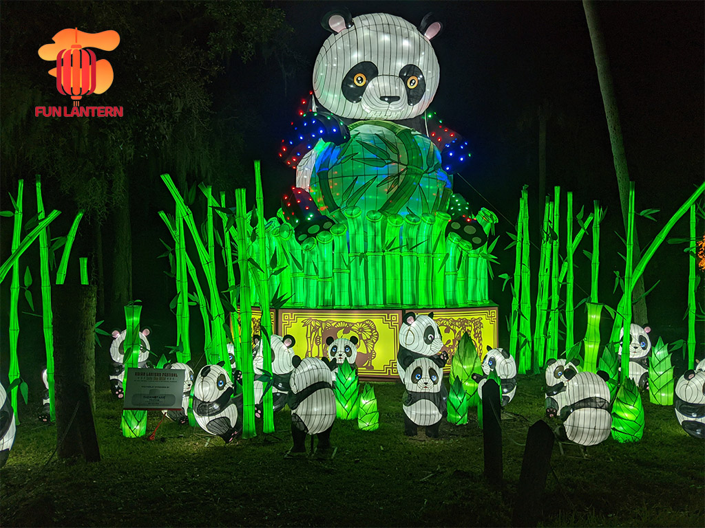 Life Like Panda Lantern Festival for The Zoo 