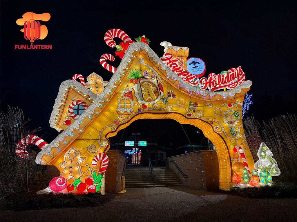 Chinese Lantern Christmas Decorations for The Winter Land