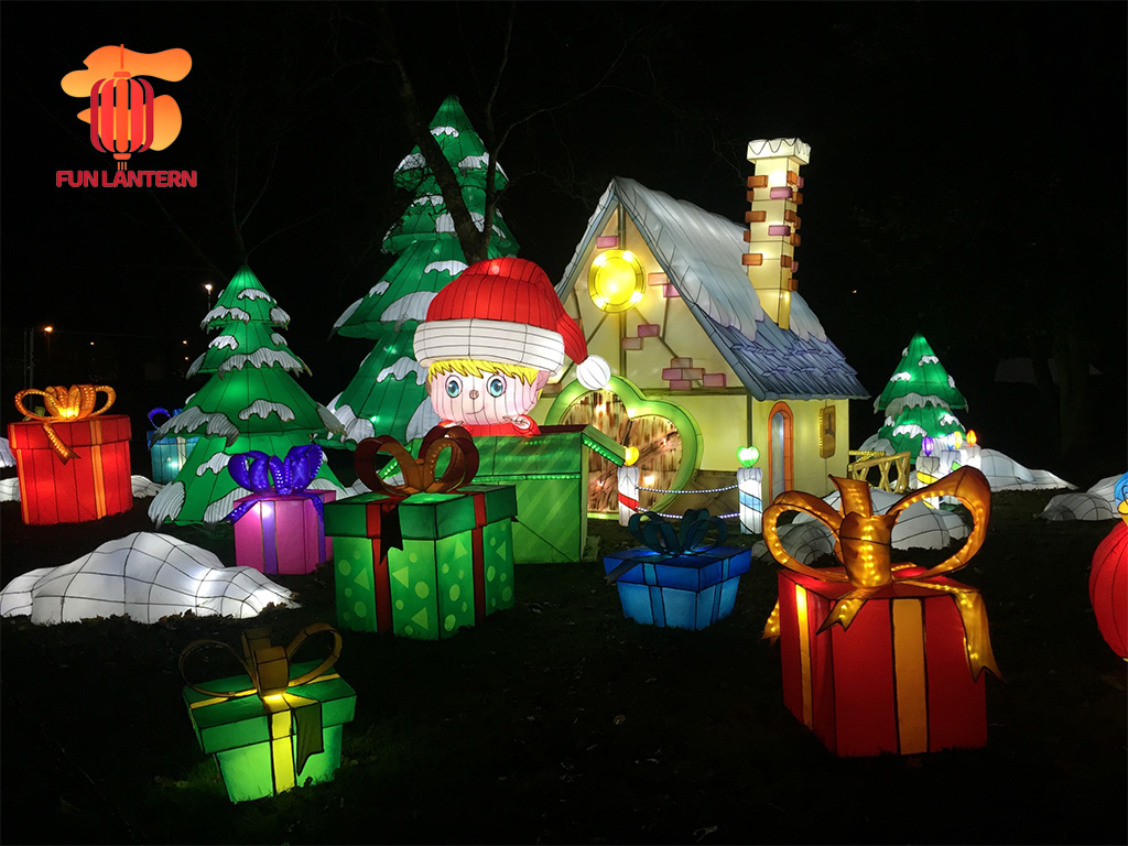 Cheap Price and High Quality Christmas Elves Lantern 
