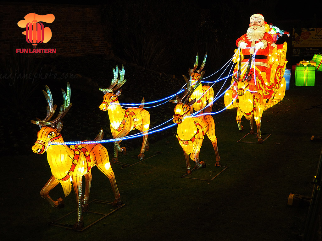 Enchanted Glowing Christmas Light Festival