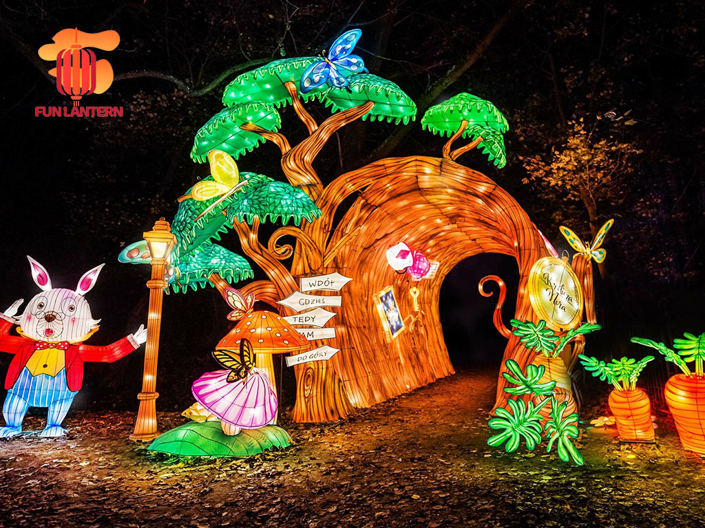 Customized Fairy Tale Themed Alice in Wonder Lantern