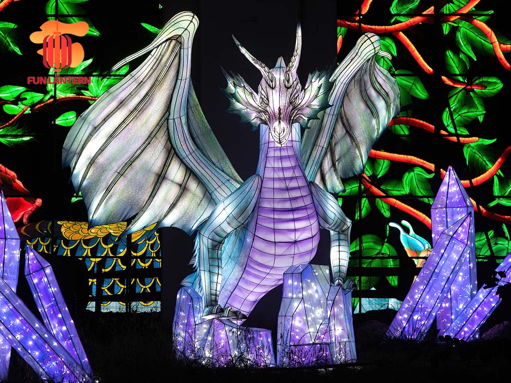 Lantern Festival Supplier - Mythical Dragon Light Sculpture